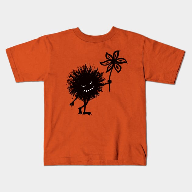 Evil Bug Gives Flower Kids T-Shirt by Boriana Giormova